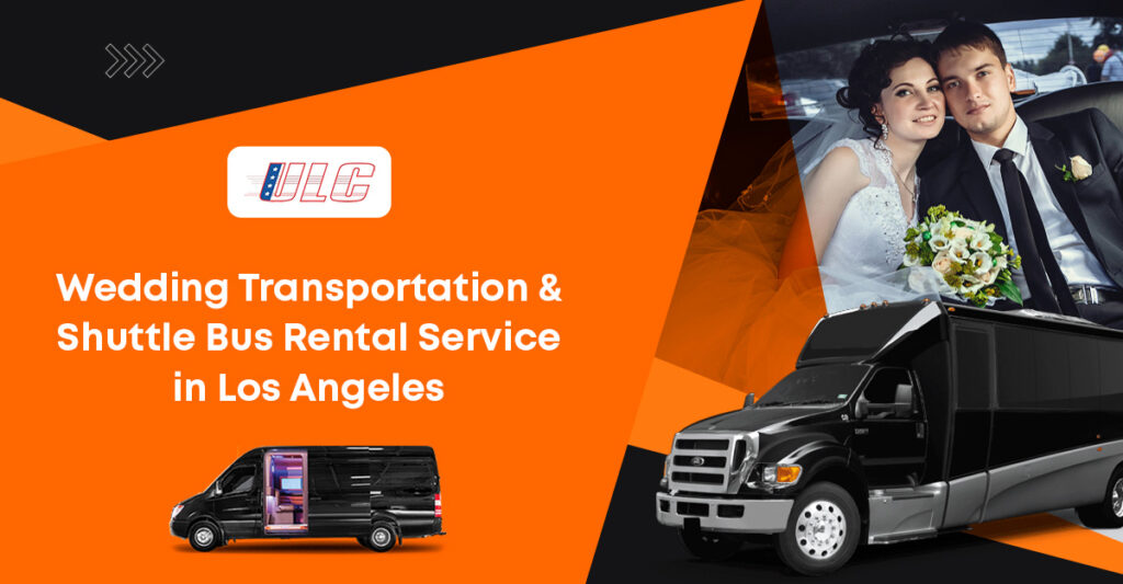Wedding Transportation Shuttle Bus Rental Service in Los Angeles