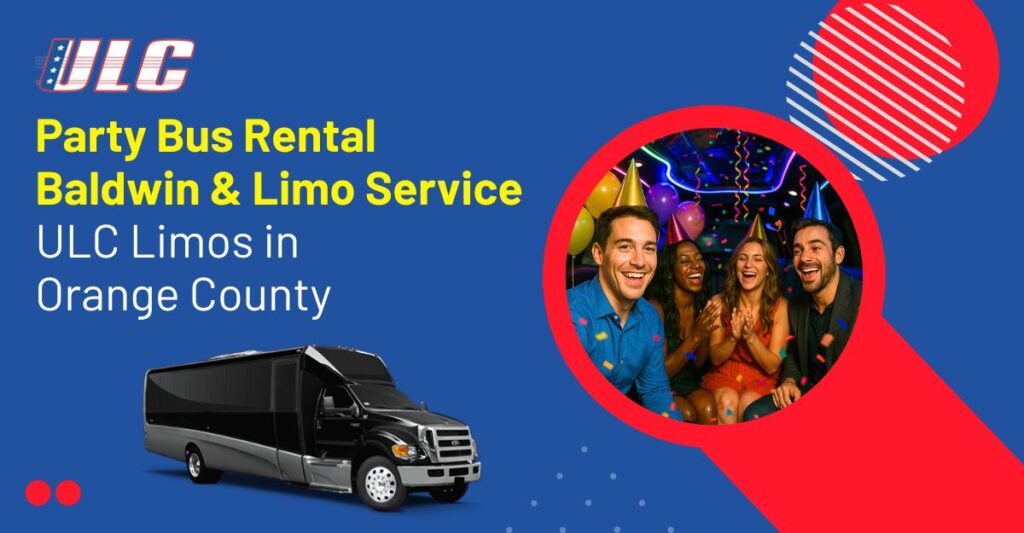 Party Bus Rental in Baldwin & Limo Service